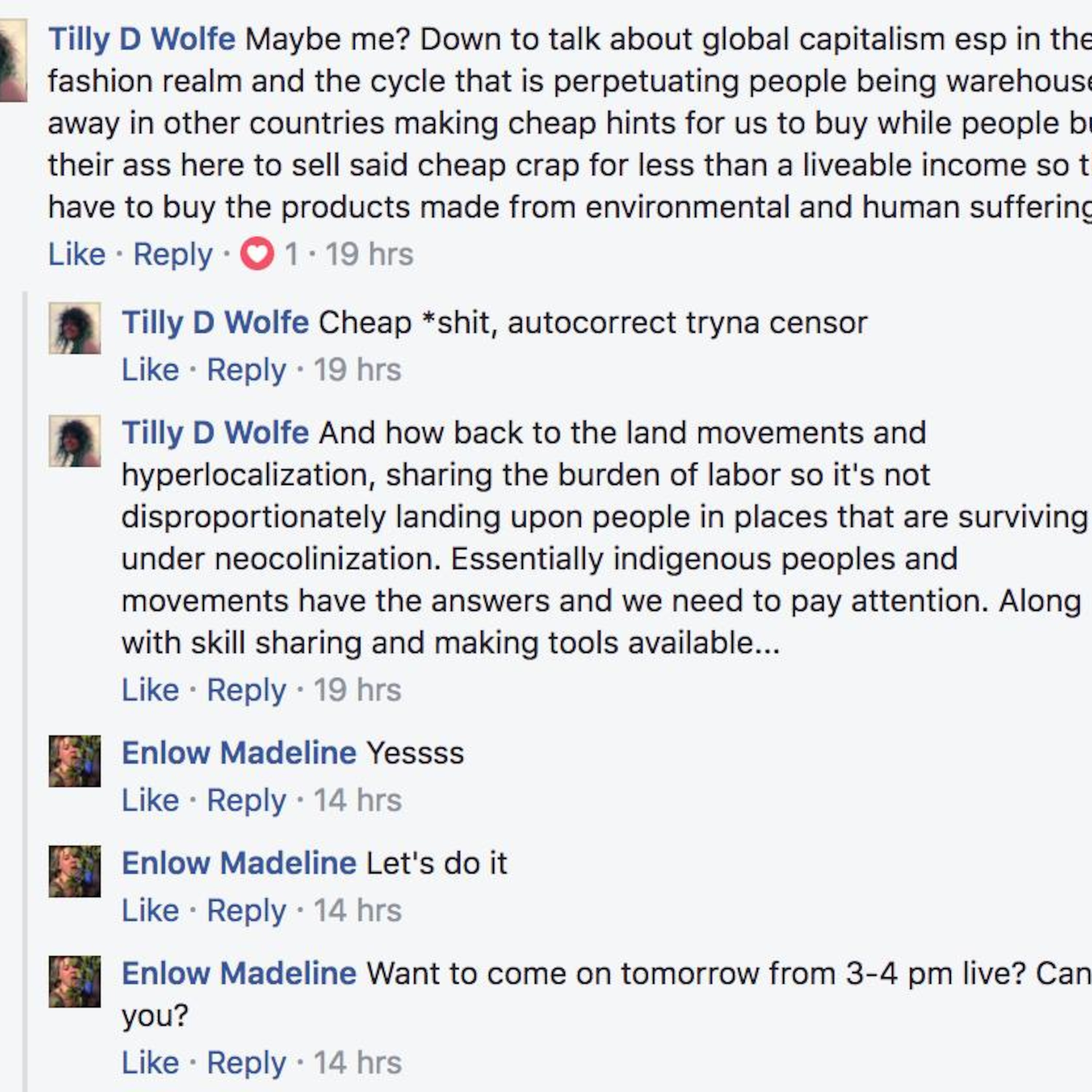 What Would Save the World?