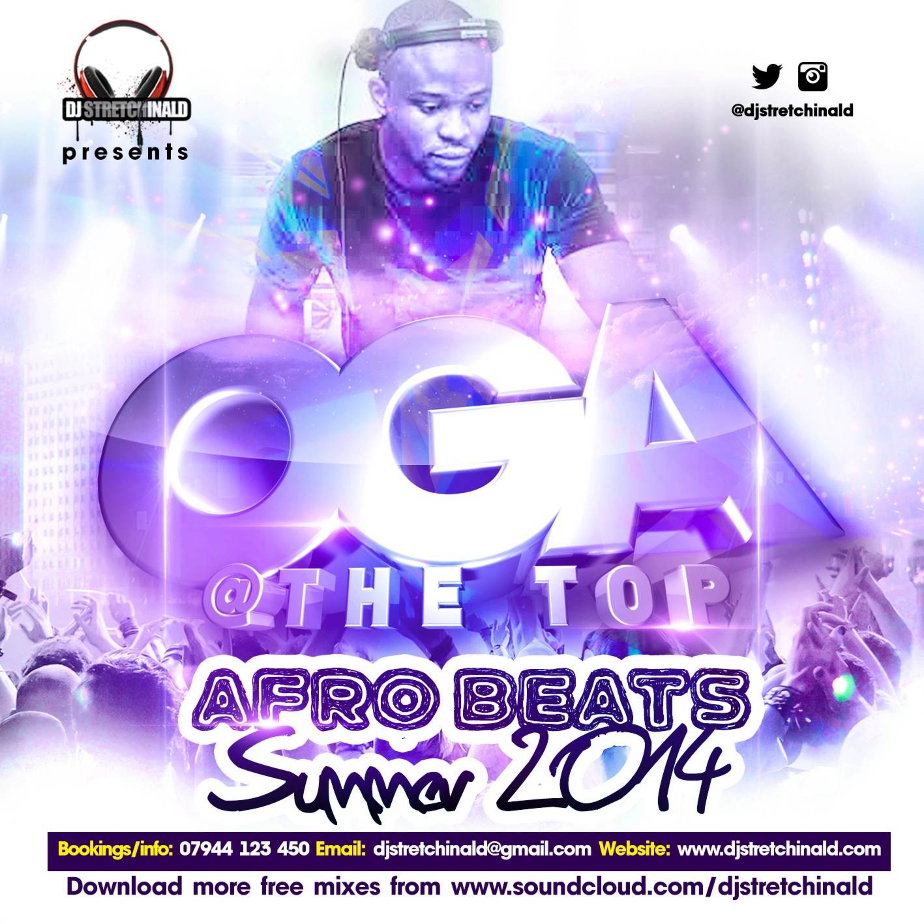 DJ Stretchinald - Oga @ The Top AfroBeats CD - Summer 2014 episode artwork