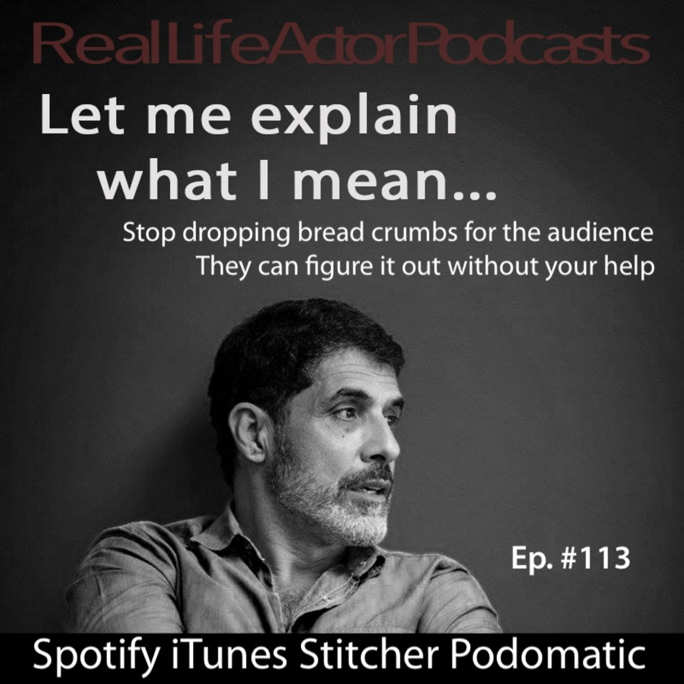 Stop dropping bread crumbs for your audience. They can figure it out without your help.