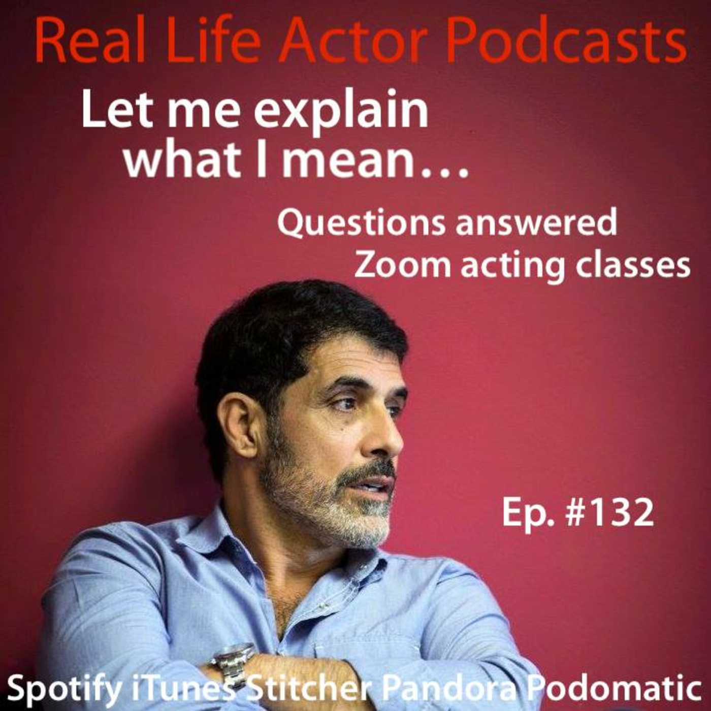 Questions answered. Zoom acting classes.