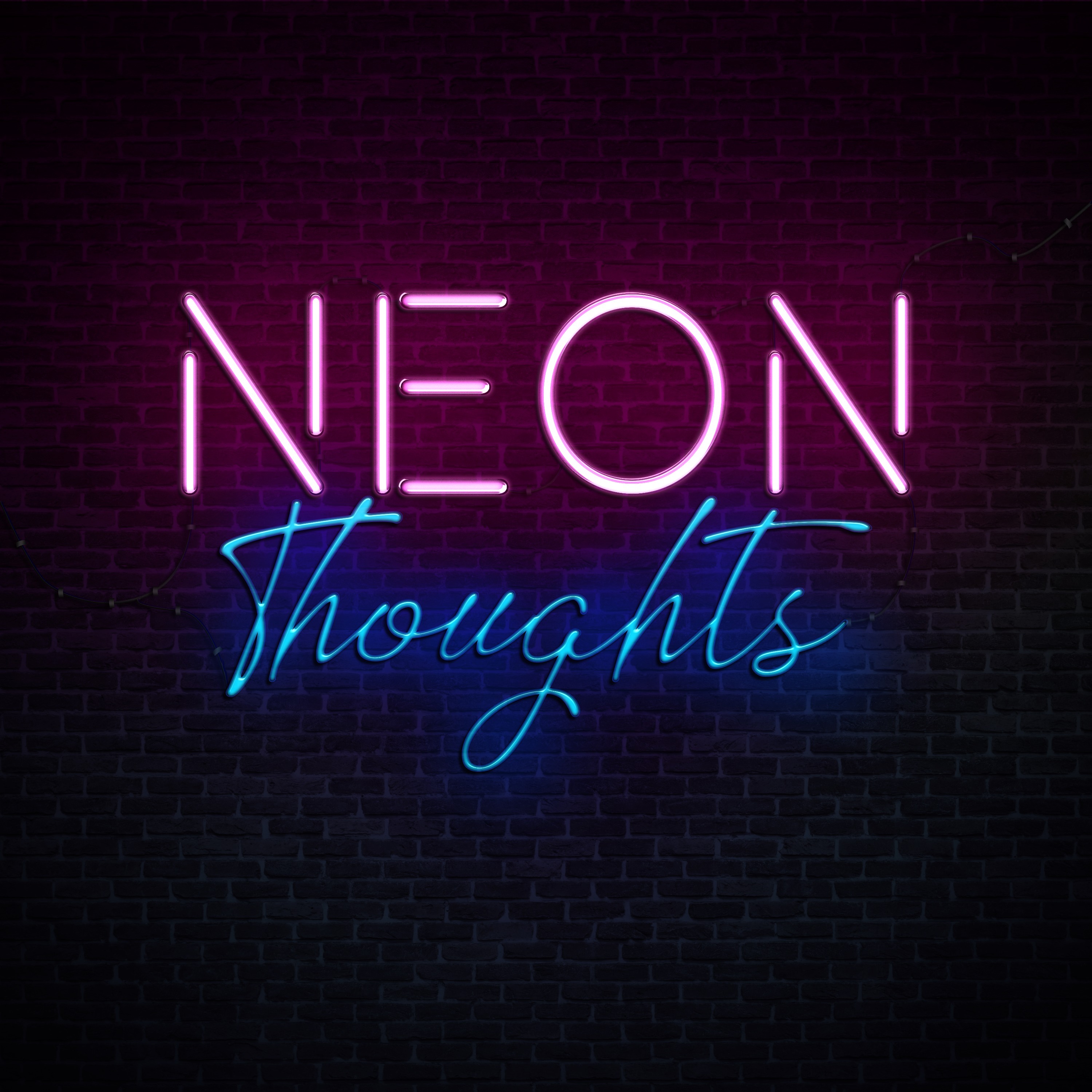 Neon Thoughts podcast artwork