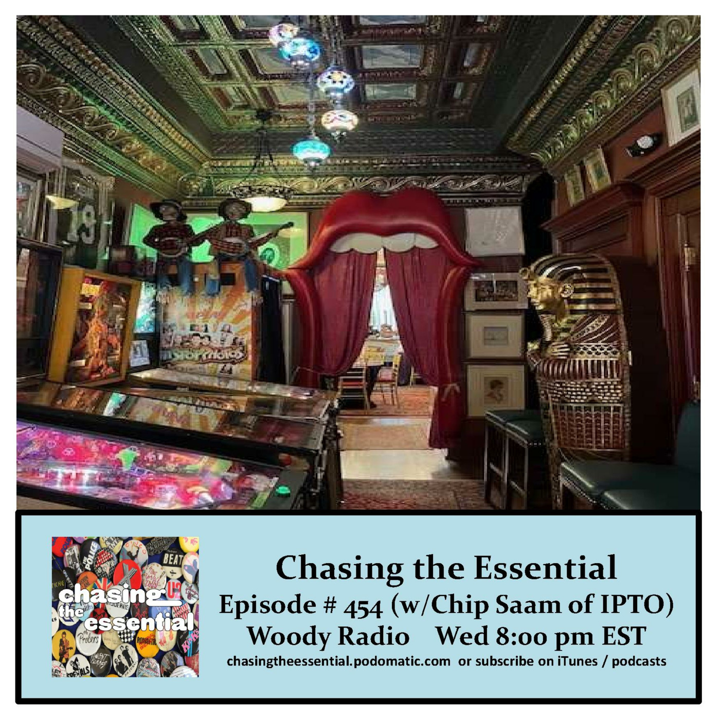 Episode 219: Chasing the Essential - Episode # 454 (PC #10 with Chip Saam of Indie Pop Take Out)