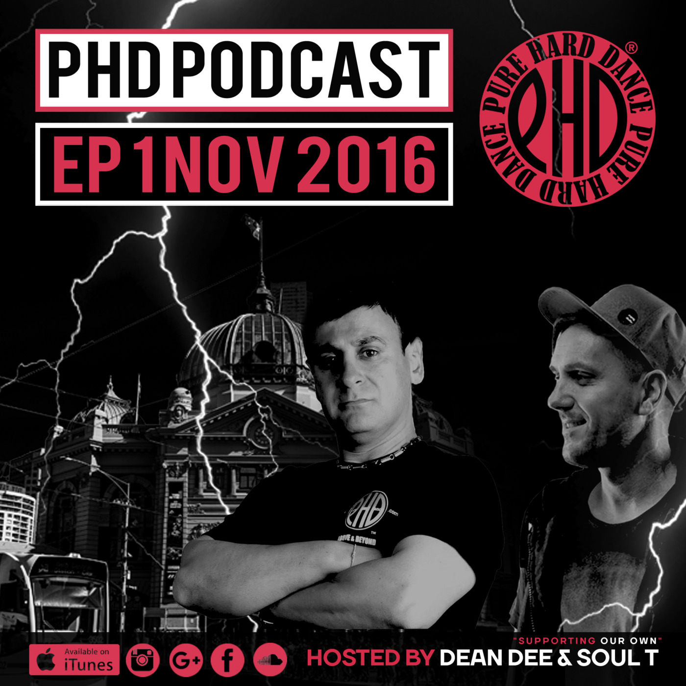 PHD Pure Hard Dance Monthly Podcast