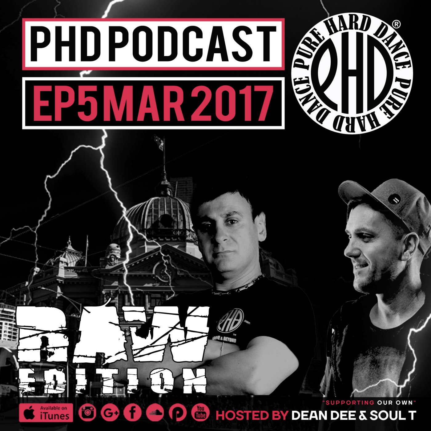 PHD Pure Hard Dance Monthly Podcast