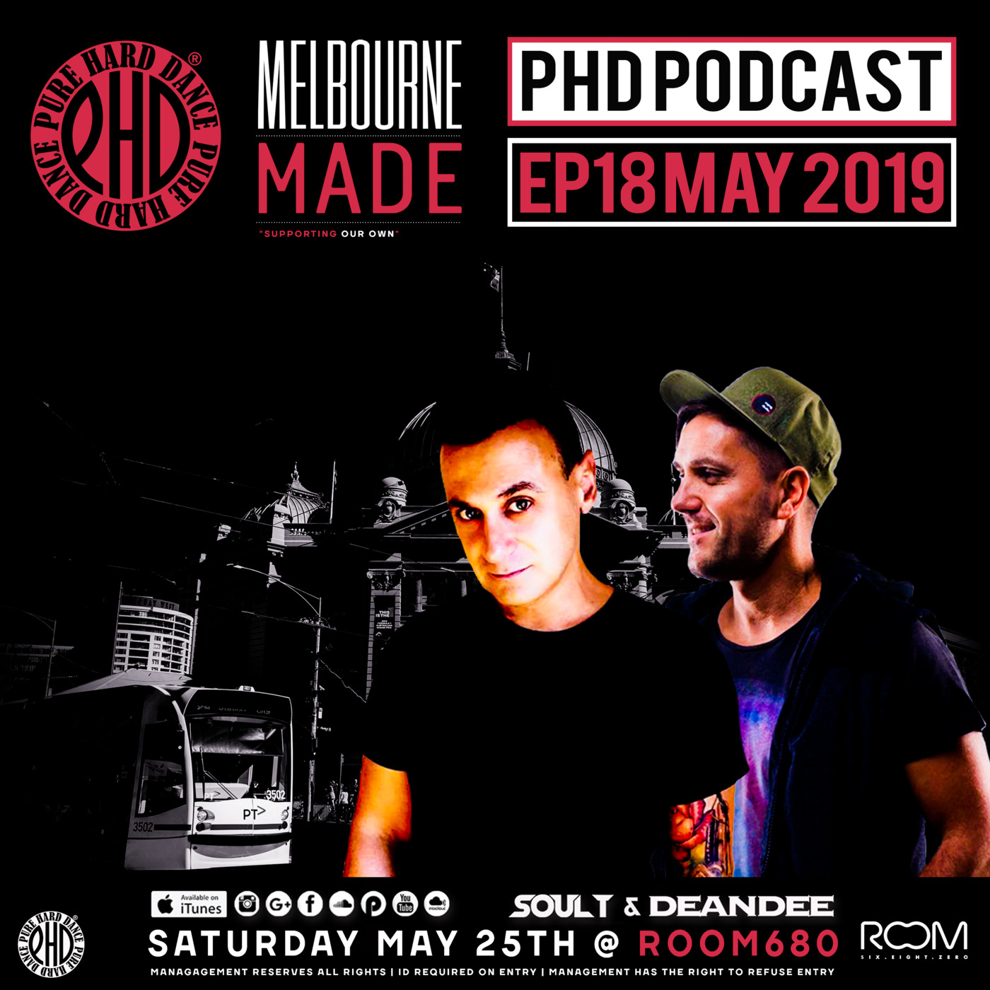 PHD Pure Hard Dance Monthly Podcast