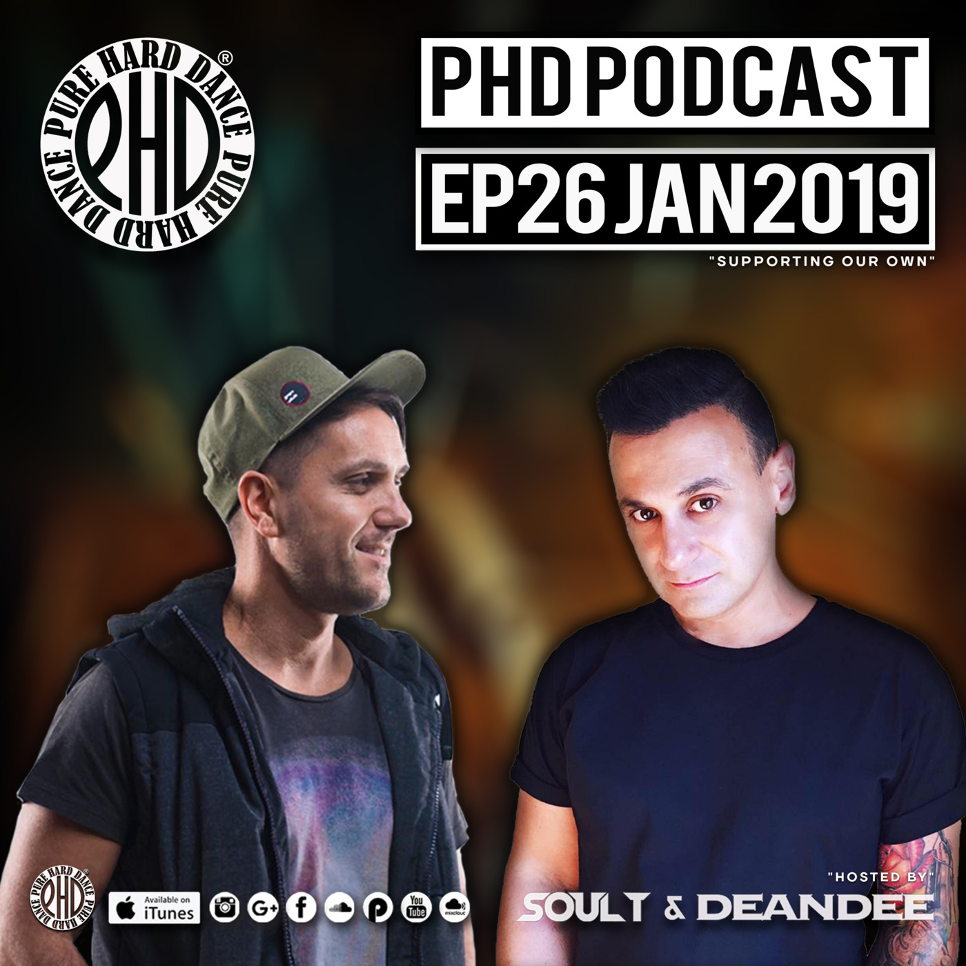 EP26 PHD PODCAST JANUARY 2020 HOSTED BY SOUL T & DEAN DEE