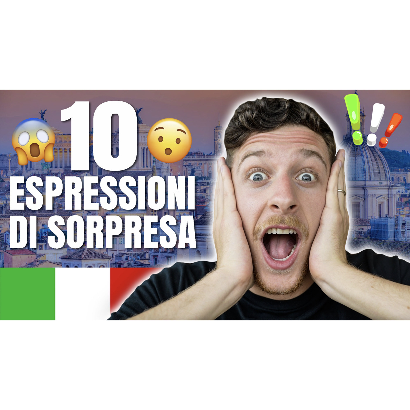 Episode 559: 10 ESPRESSIONI DI SORPRESA E INCREDULITÀ PER PARLARE COME UN VERO ITALIANO | Imparare l’Italiano