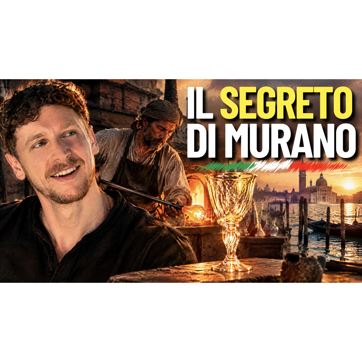 Episode 744: La Storia del Vetro di Murano: L'isola che custodiva il segreto più prezioso d'Europa