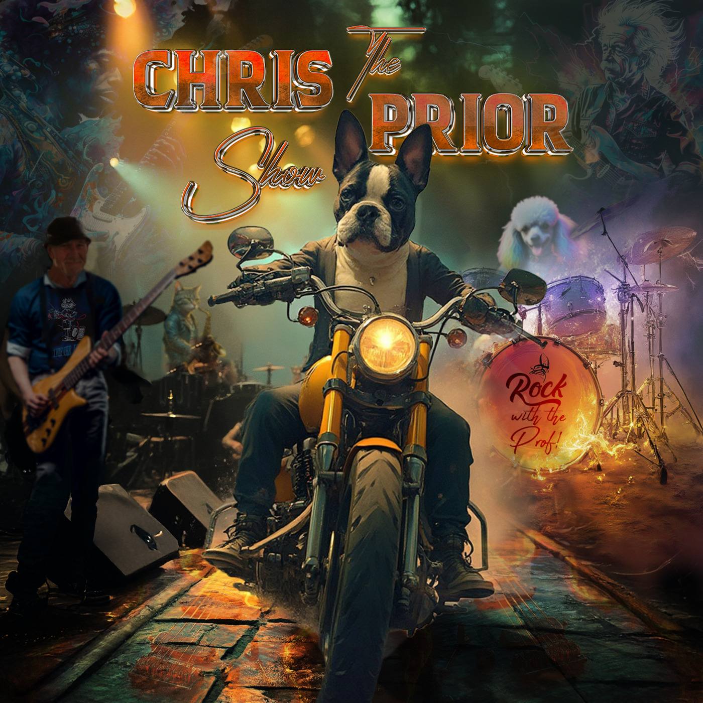 Episode 458: The Rock Professor with Chris Prior – 04 Septemebr 2025 | Rock Radio Without Limits