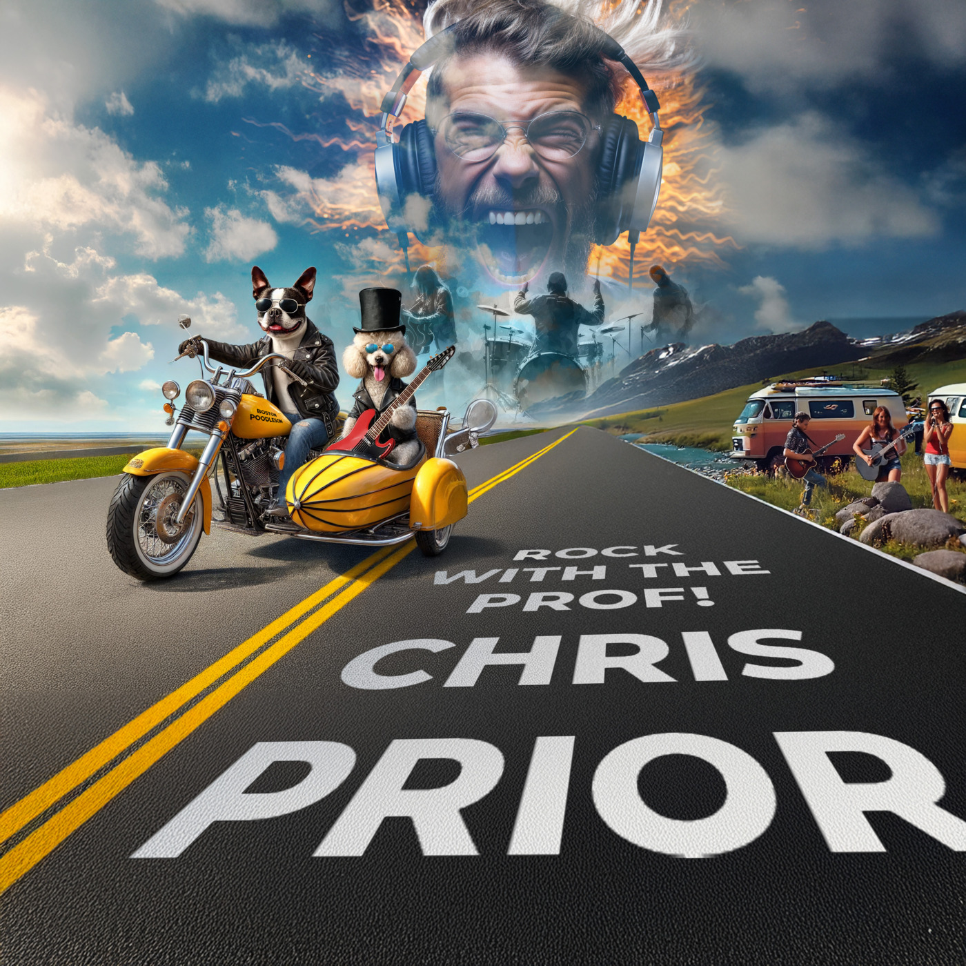 Episode 414: The Rock Professor (Chris Prior) Show: 31/10/2024: #RockProfessor #rock