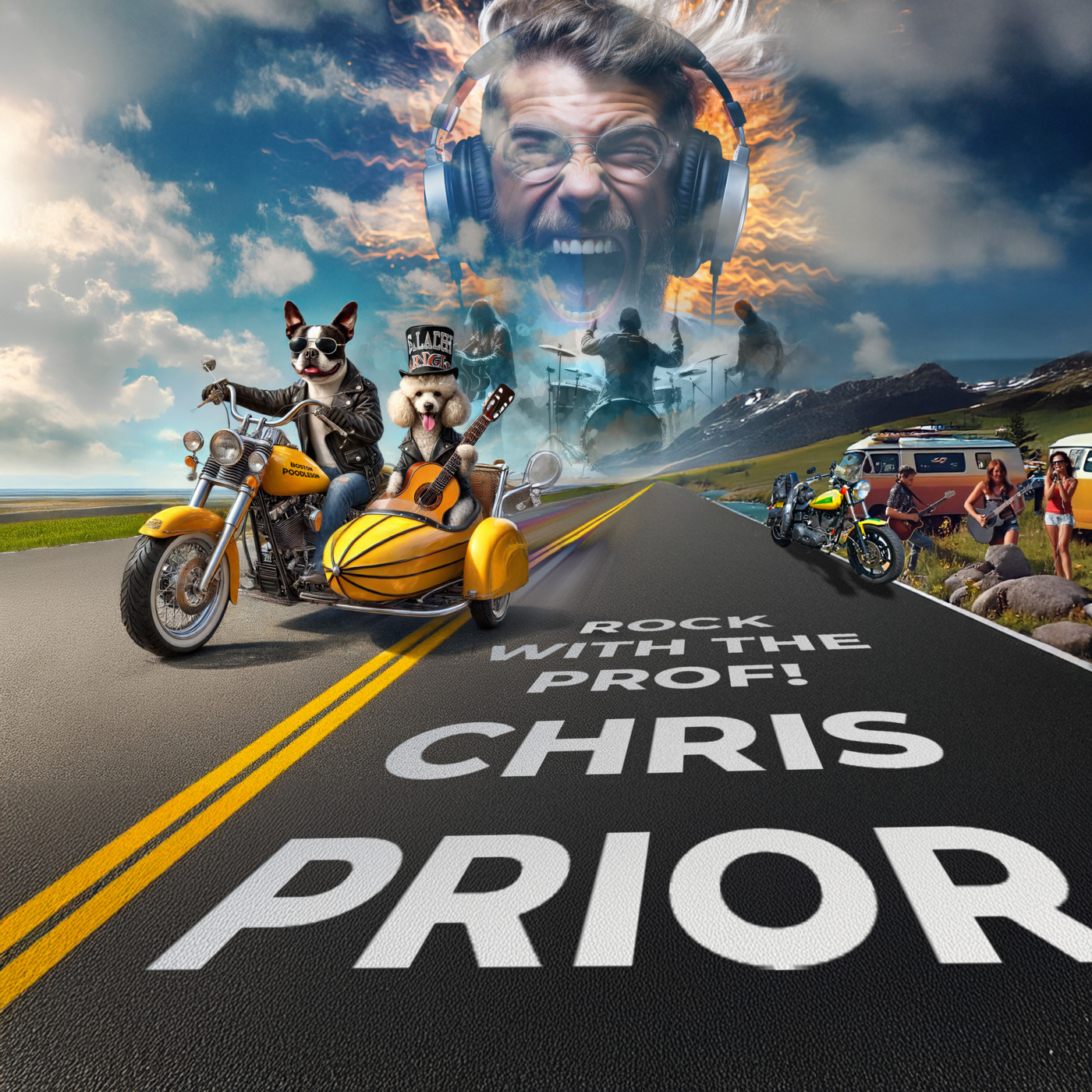 Episode 429: The Rock Professor (Chris Prior) Show: 13/02/2025: #RockProfessor #rock