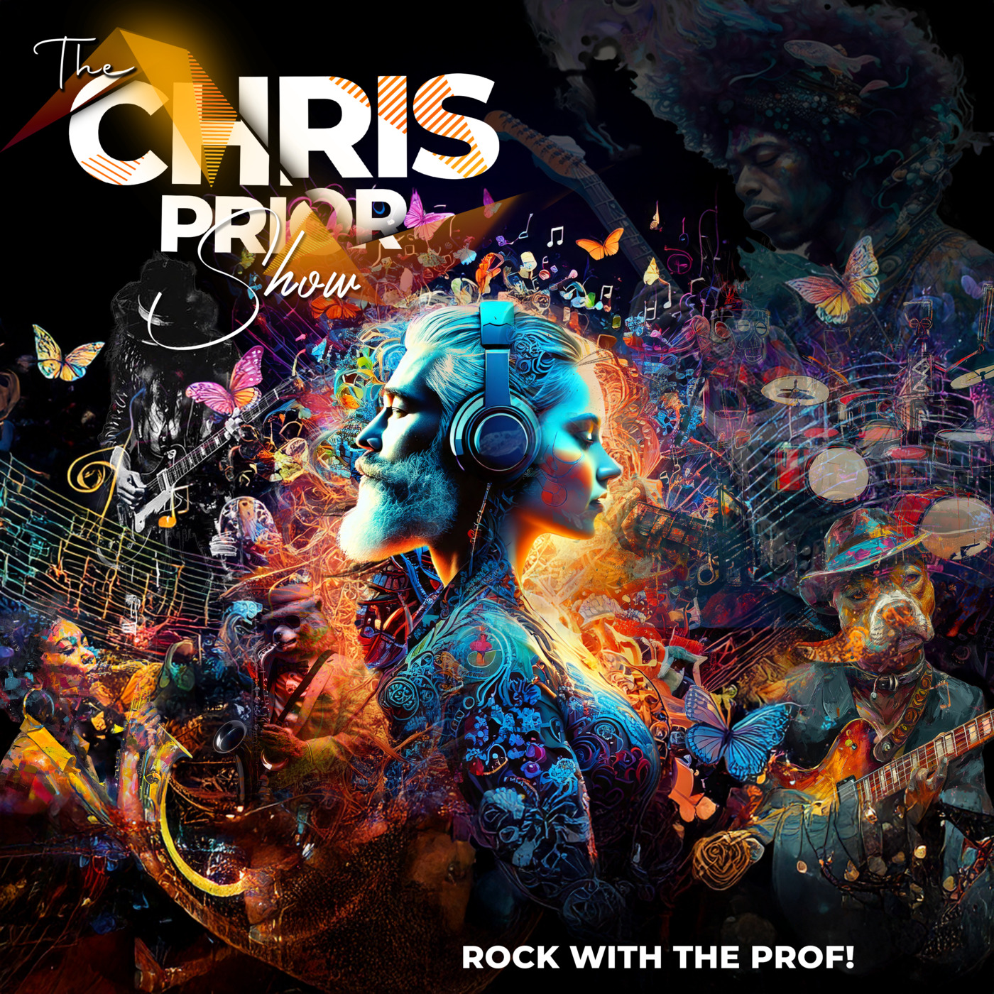 Episode 447: The Rock Professor (Chris Prior) Show: 19/06/2025: #RockProfessor #rock