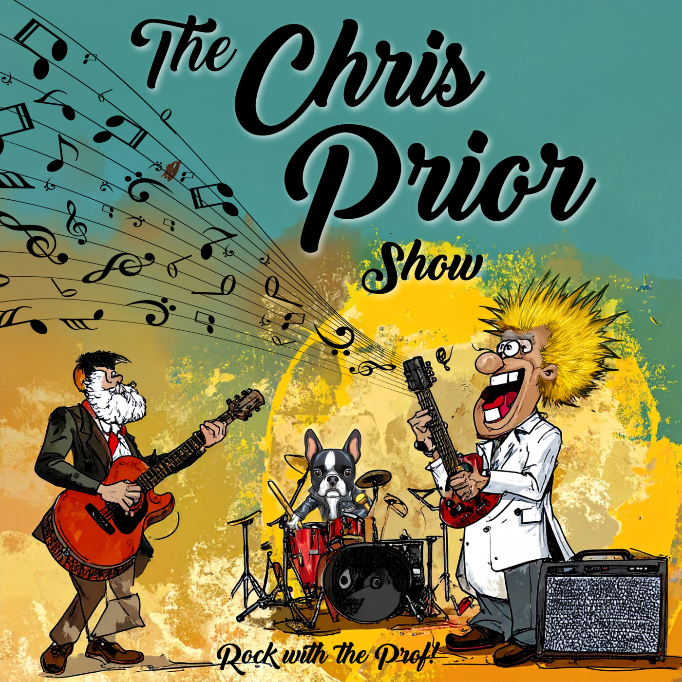 Episode 450: The Rock Professor (Chris Prior) Show: 10/07/2025: #RockProfessor #rock