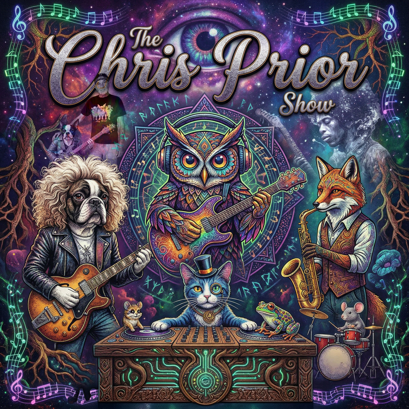 Episode 484: The Rock Professor with Chris Prior – 05 March 2026 | Rock Radio Without Limits episode artwork
