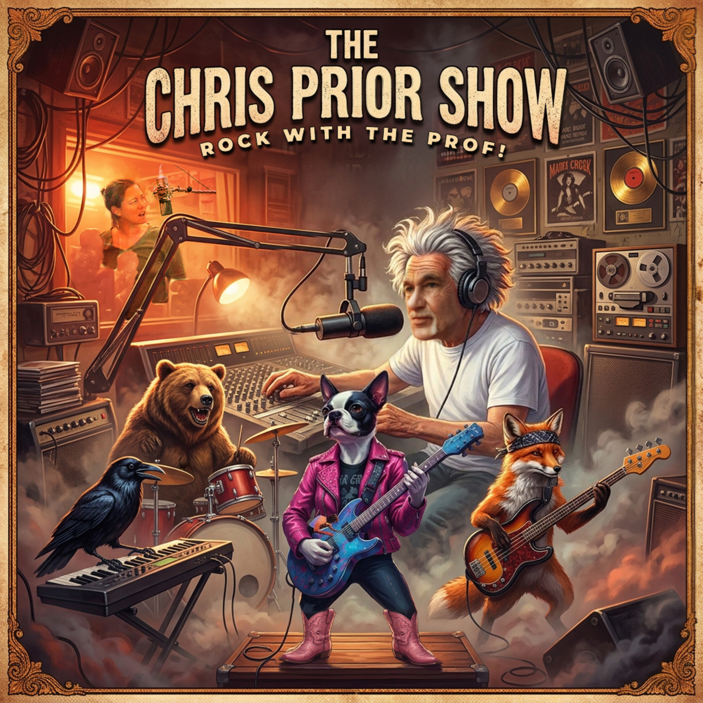 Episode 486: The Rock Professor with Chris Prior – 19 March 2026 | Rock Radio Without Limits episode artwork