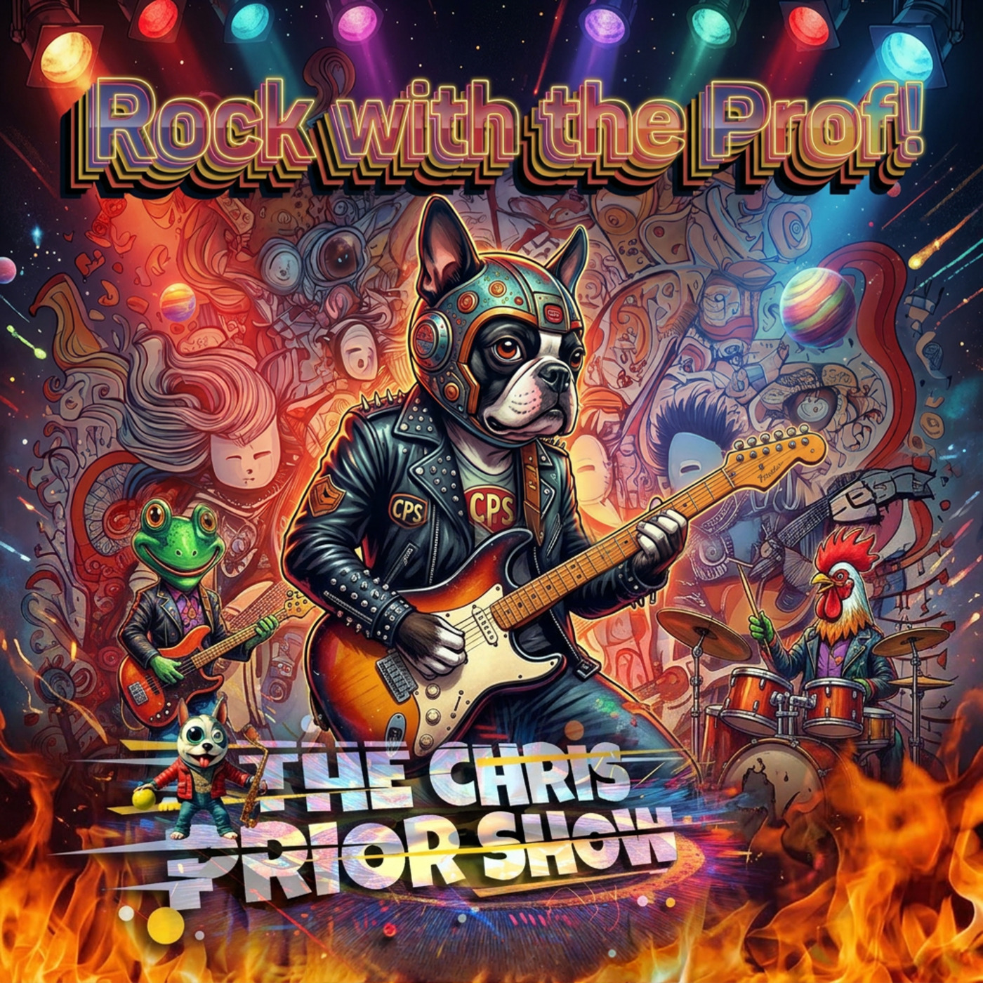 Episode 490: The Rock Professor with Chris Prior – 09 April 2026 | Rock Radio Without Limits episode artwork