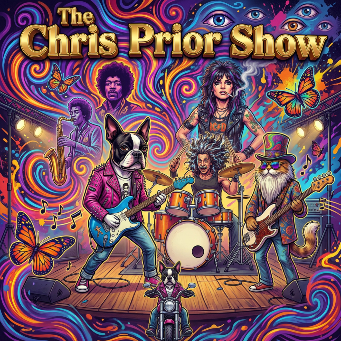 Episode 491: The Rock Professor with Chris Prior – 16 April 2026 | Rock Radio Without Limits episode artwork