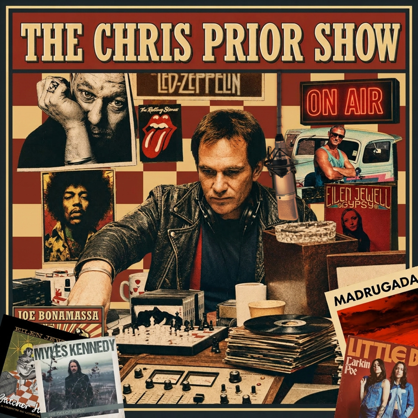 Episode 493: The Rock Professor with Chris Prior – 30 April 2026 | Rock Radio Without Limits episode artwork