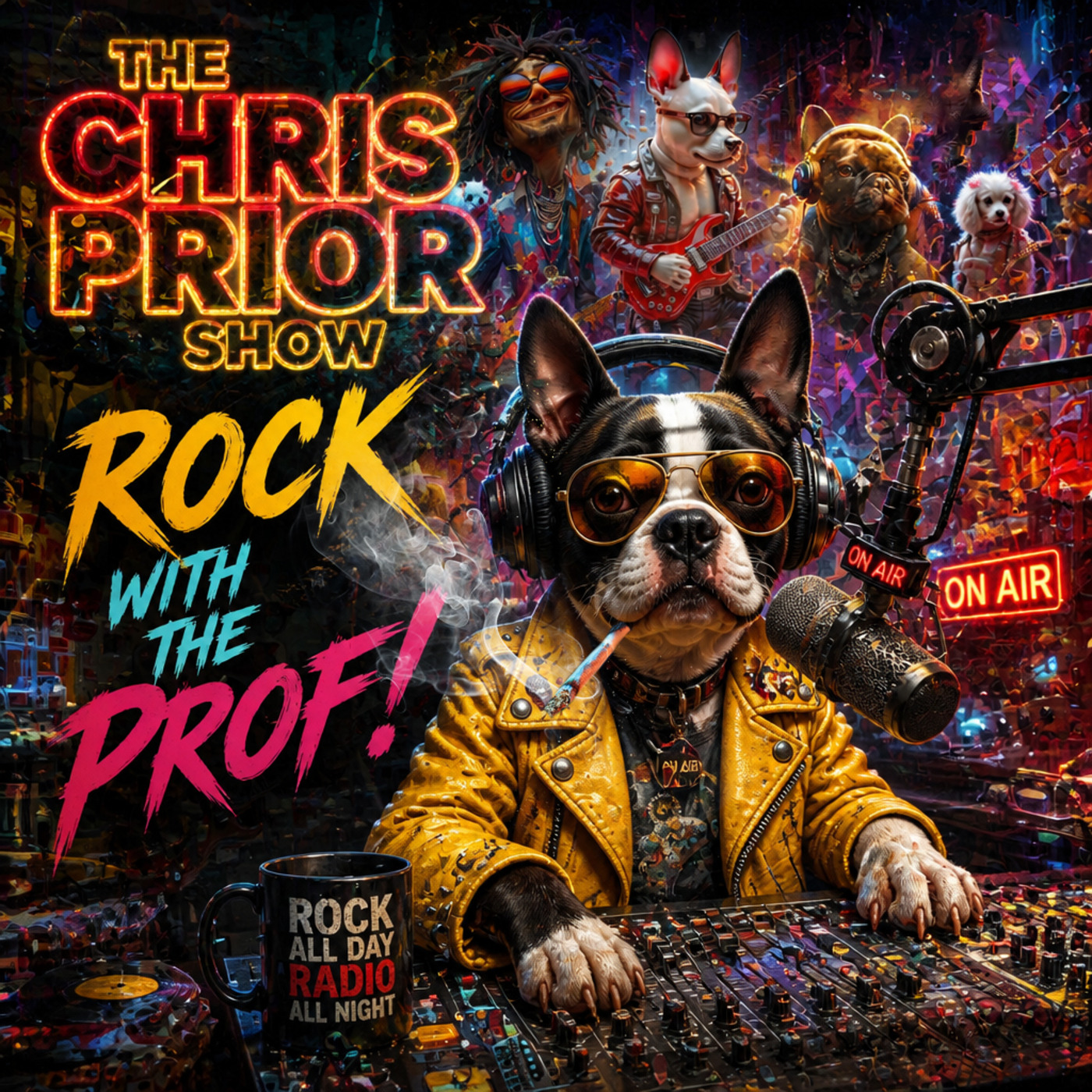 Episode 497: The Rock Professor with Chris Prior – 28 May 2026 | Rock Radio Without Limits episode artwork