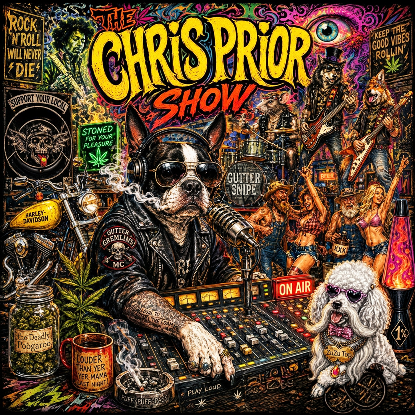 Episode 501: The Rock Professor with Chris Prior – 25 June 2026 | Rock Radio Without Limits episode artwork