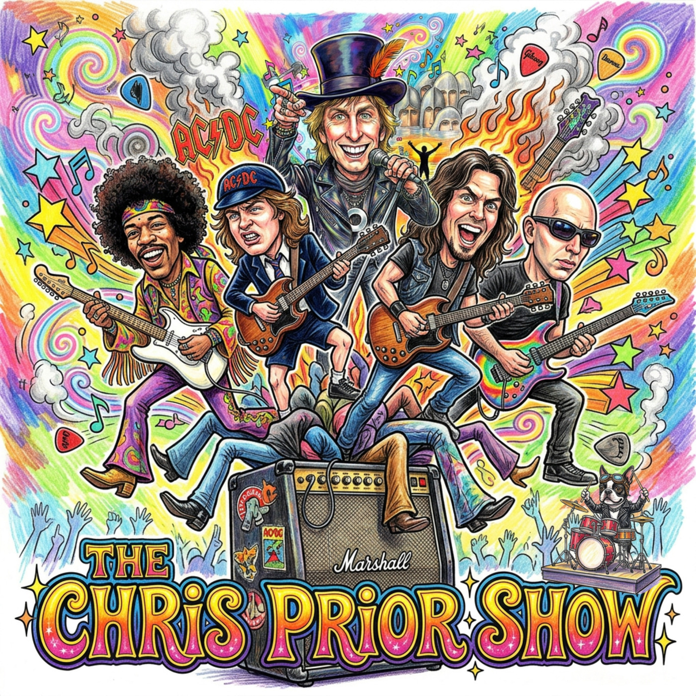 Episode 503: The Rock Professor with Chris Prior – 09 July 2026 | Rock Radio Without Limits episode artwork