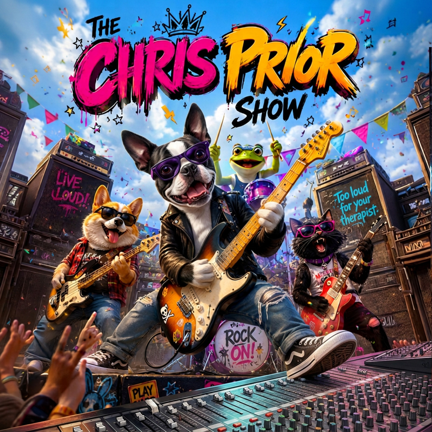 Episode 505: The Rock Professor with Chris Prior – 23 July 2026 | Rock Radio Without Limits episode artwork