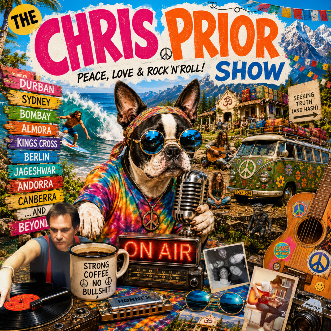 Episode 508: The Rock Professor with Chris Prior – 13 August 2026 | Rock Radio Without Limits episode artwork