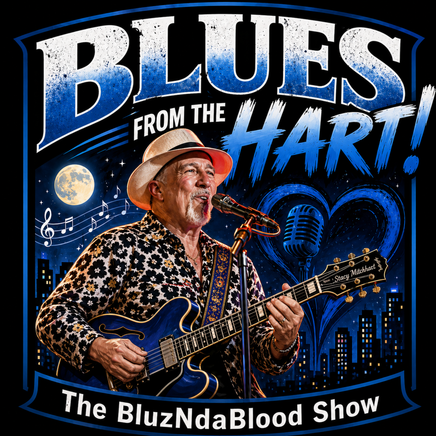 The BluzNdaBlood Show 497, Blues From The Hart!