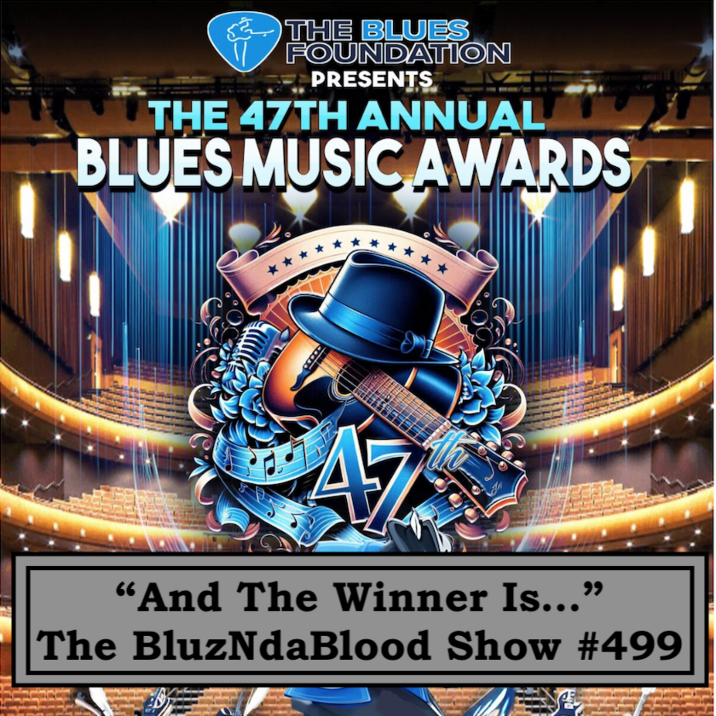 The BluzNdaBlood Show 499, "And The Winner Is..." episode artwork