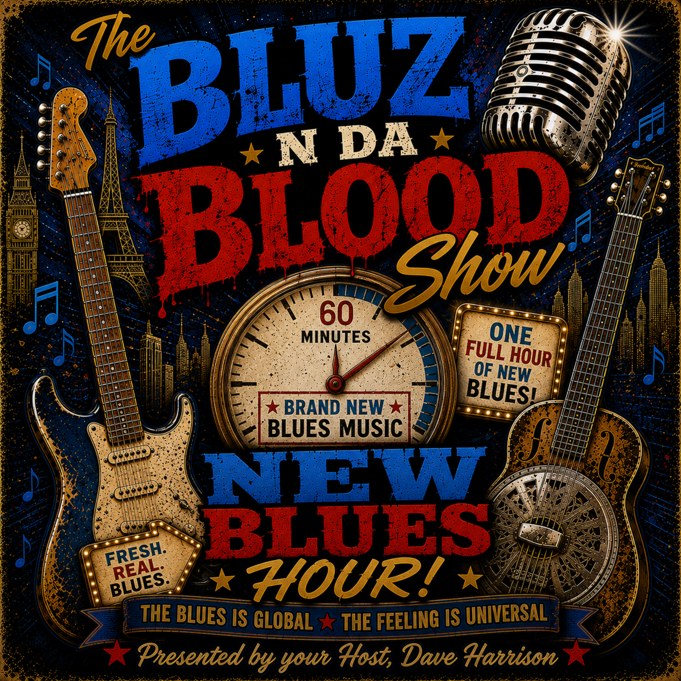 The BluzNdaBlood Show 509, Brand New Blues Hour! episode artwork