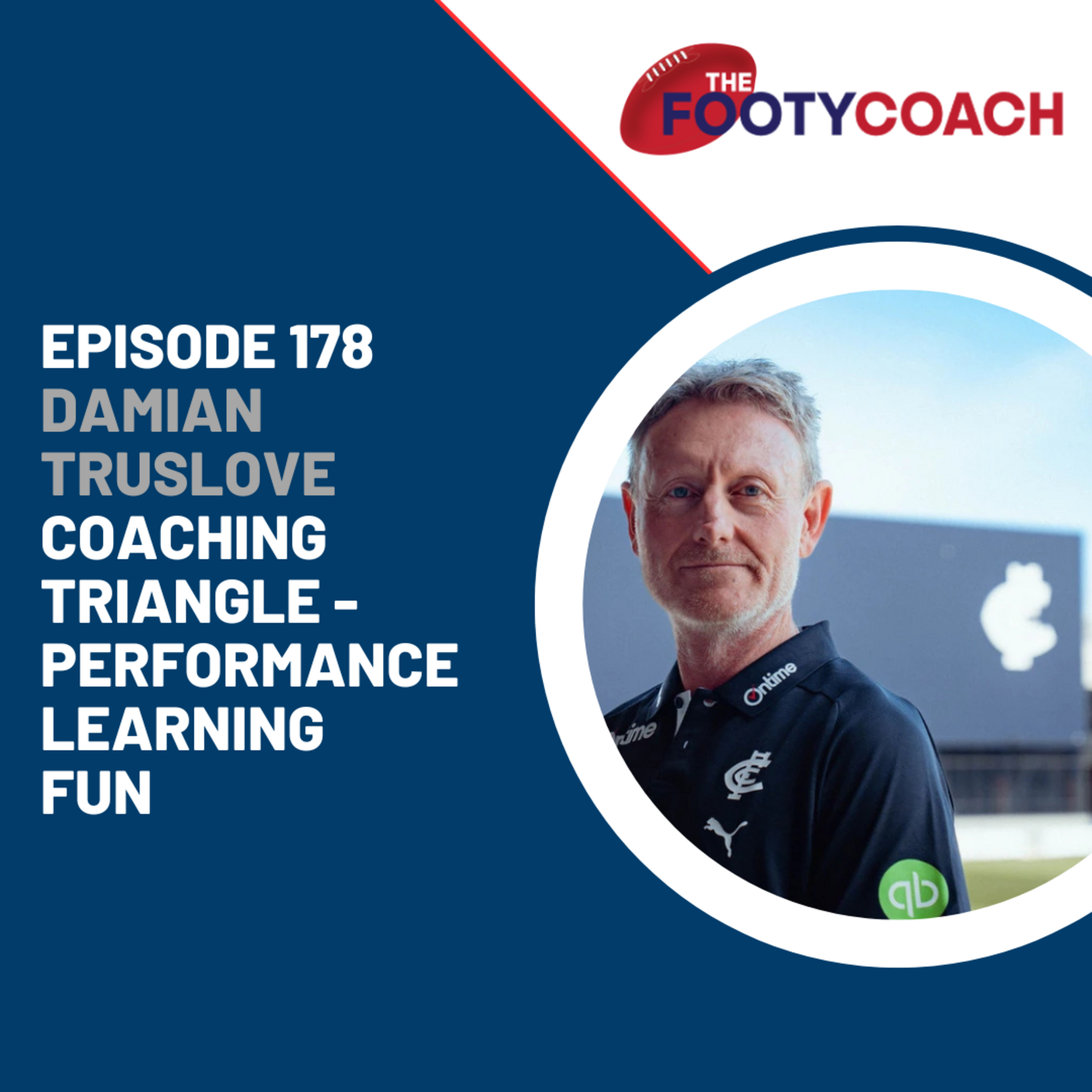 Episode 178: #178 Damian Truslove: Coaching triangle - Performance, learning and fun. episode artwork