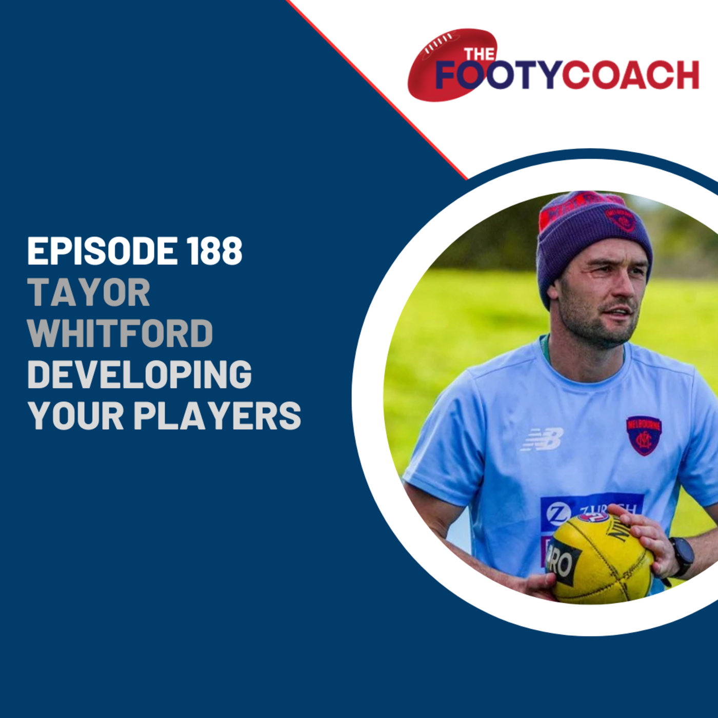 Episode 188: #188 Taylor Whitford: Developing your players episode artwork
