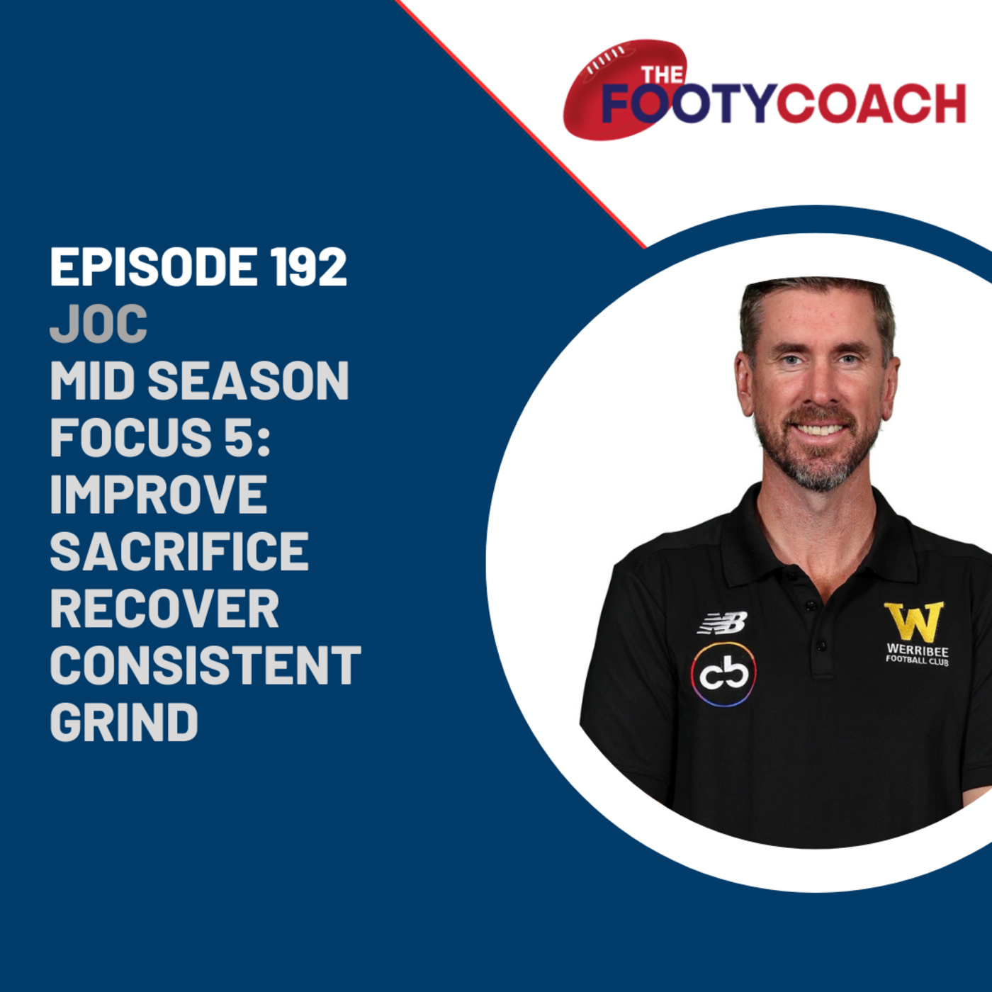 Episode 192: The Mid Season Focus 5: Improve - Sacrifice - Recover  - Consistent - Grind episode artwork