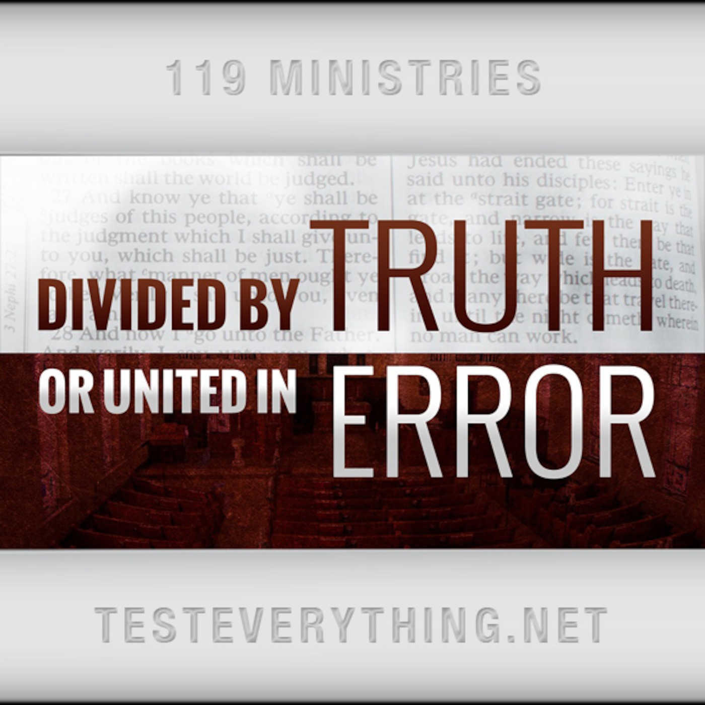 TE: Divided By Truth or United in Error