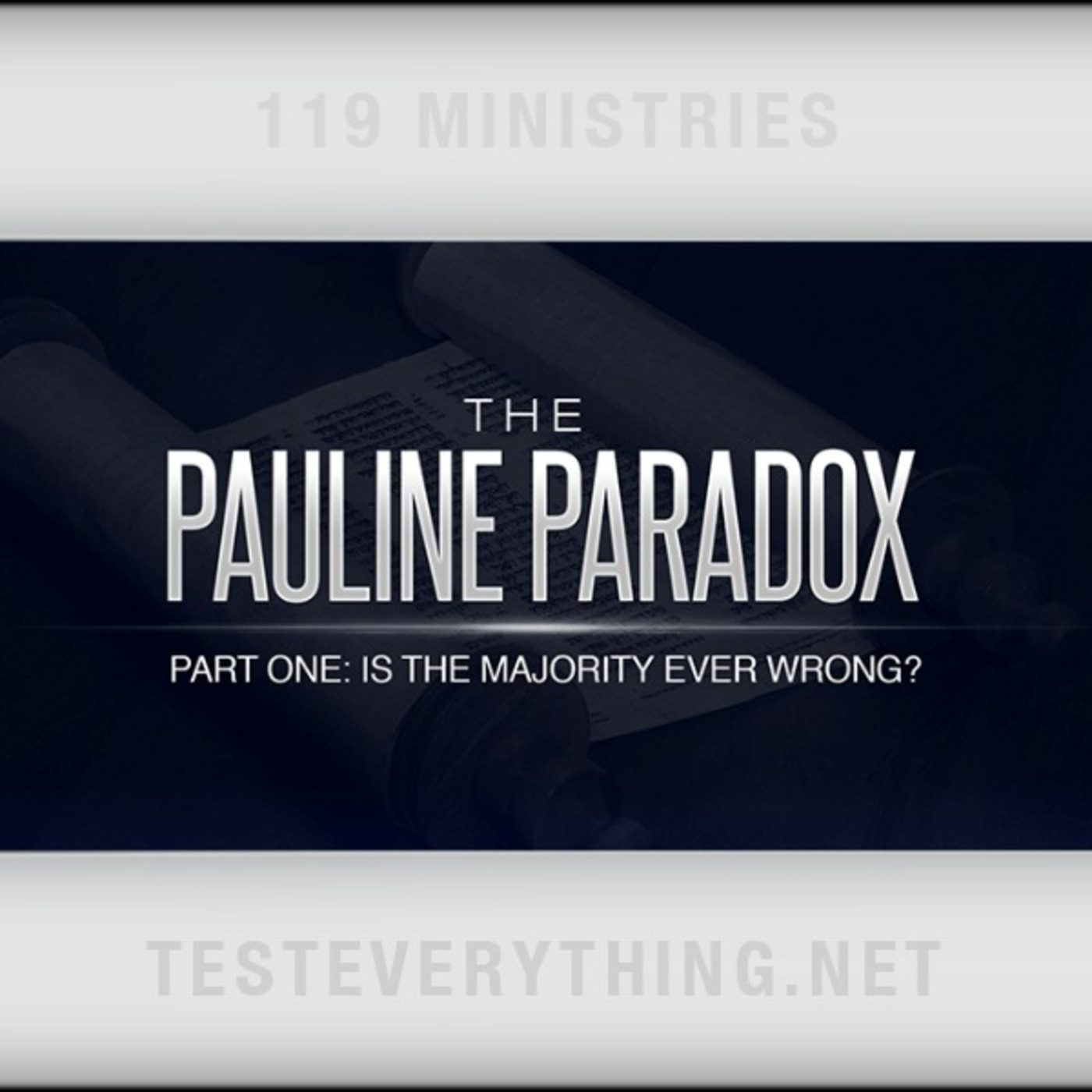 Pauline Paradox:  Part 1 - Is the Majority Ever Wrong?