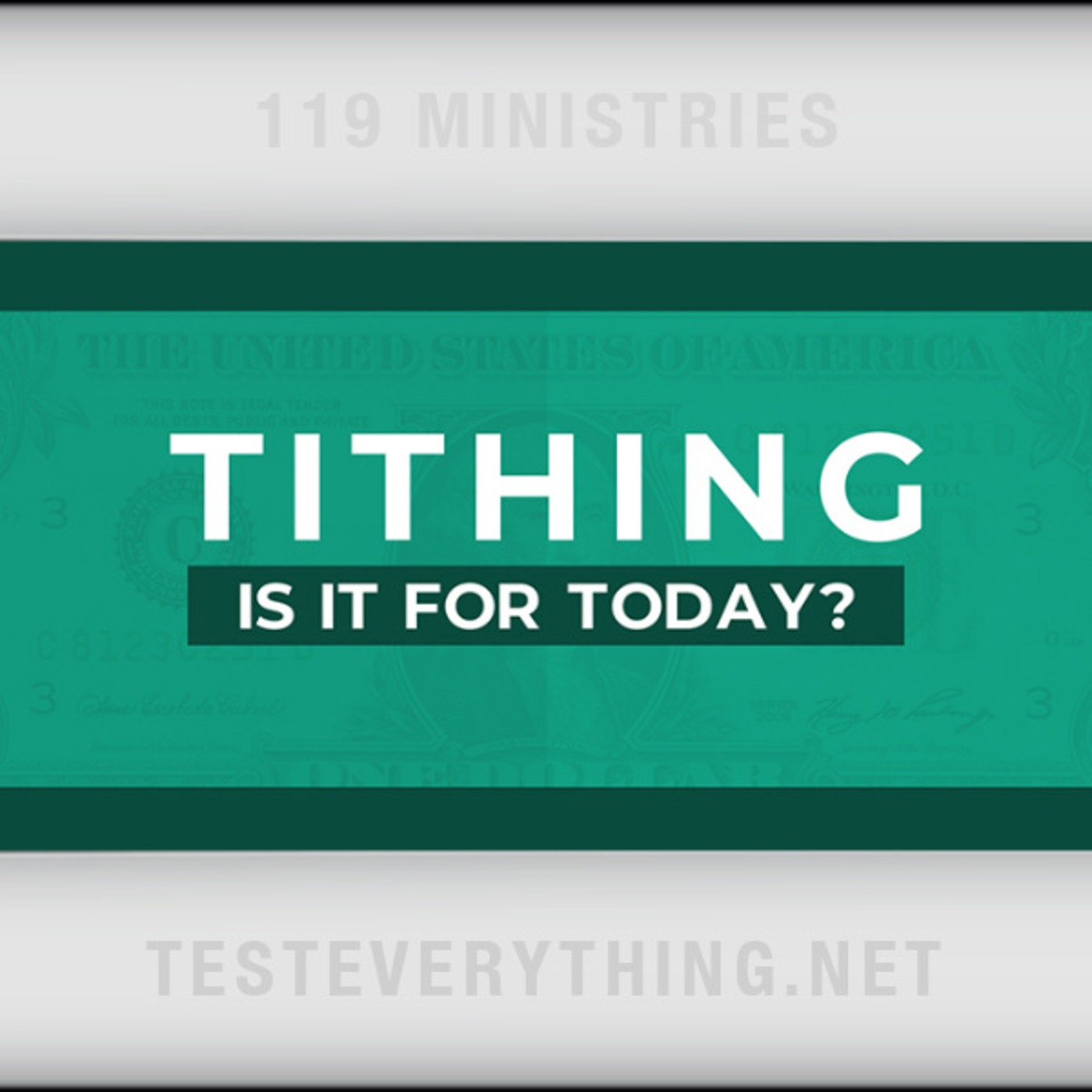 Tithing: Is It For Today?
