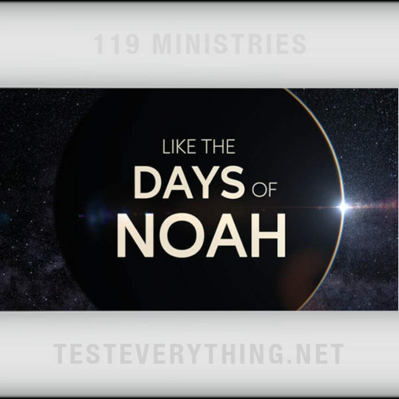 Episode 515: TE: Like the Days of Noah