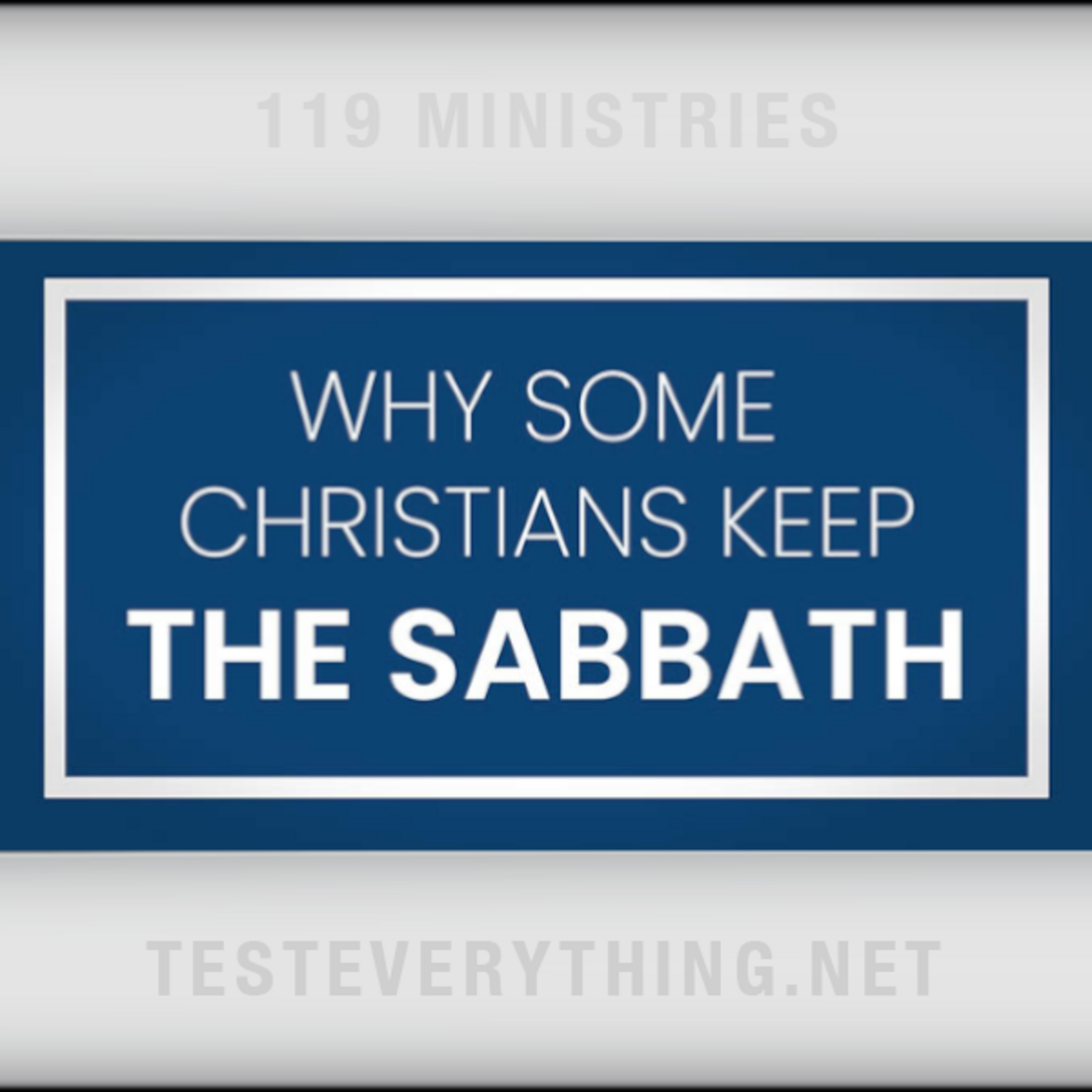 Episode 531: THT - Why Some Christians Keep the Sabbath