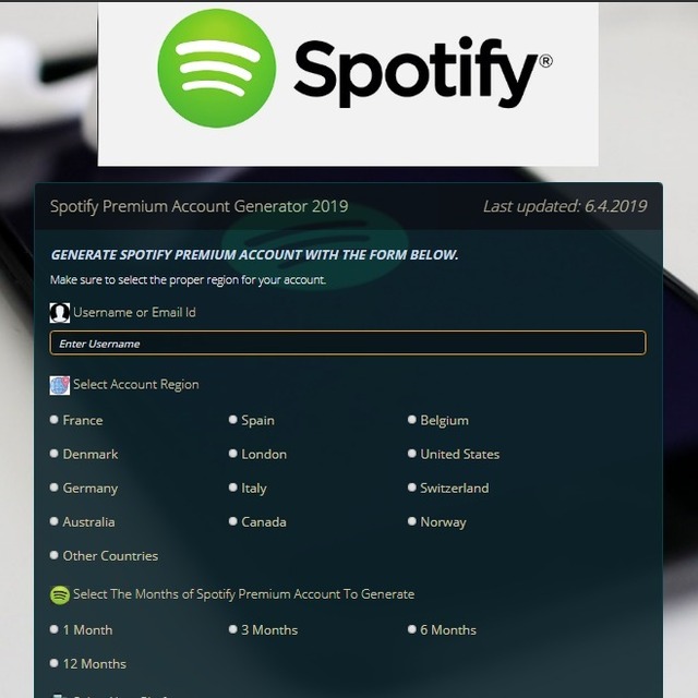 spotify account online