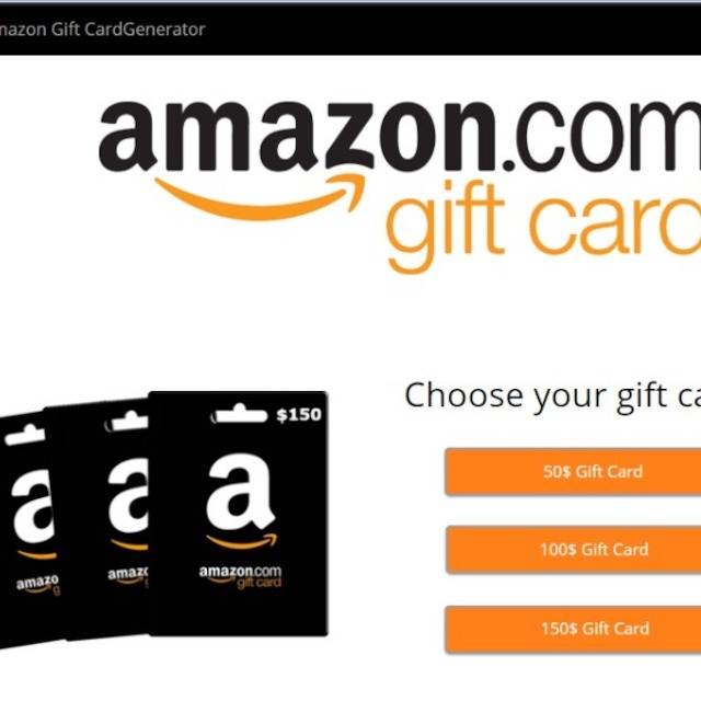 Amazon Gift Card Code Online Generator 2019