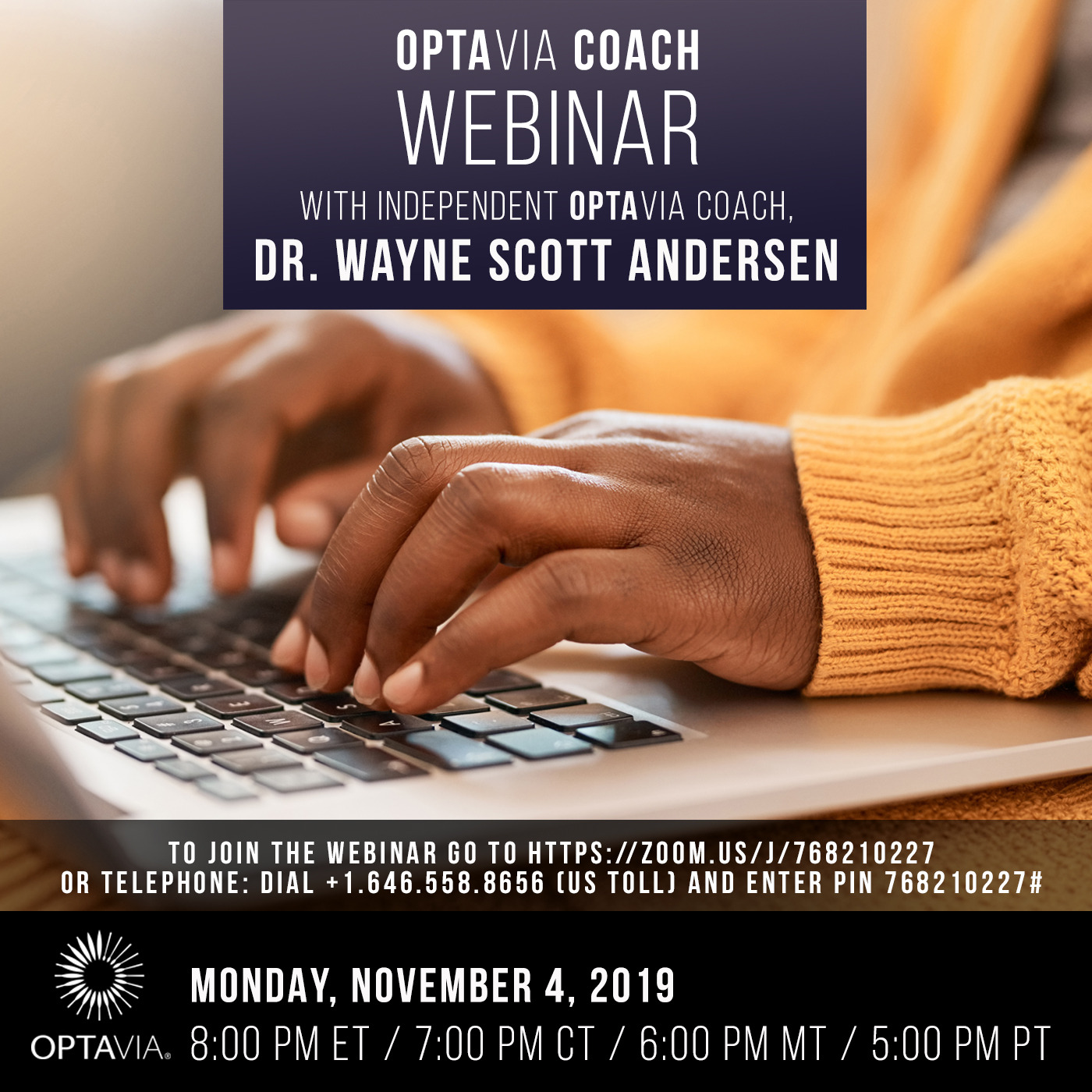 OPTAVIA Coach Webinar 11.4.19