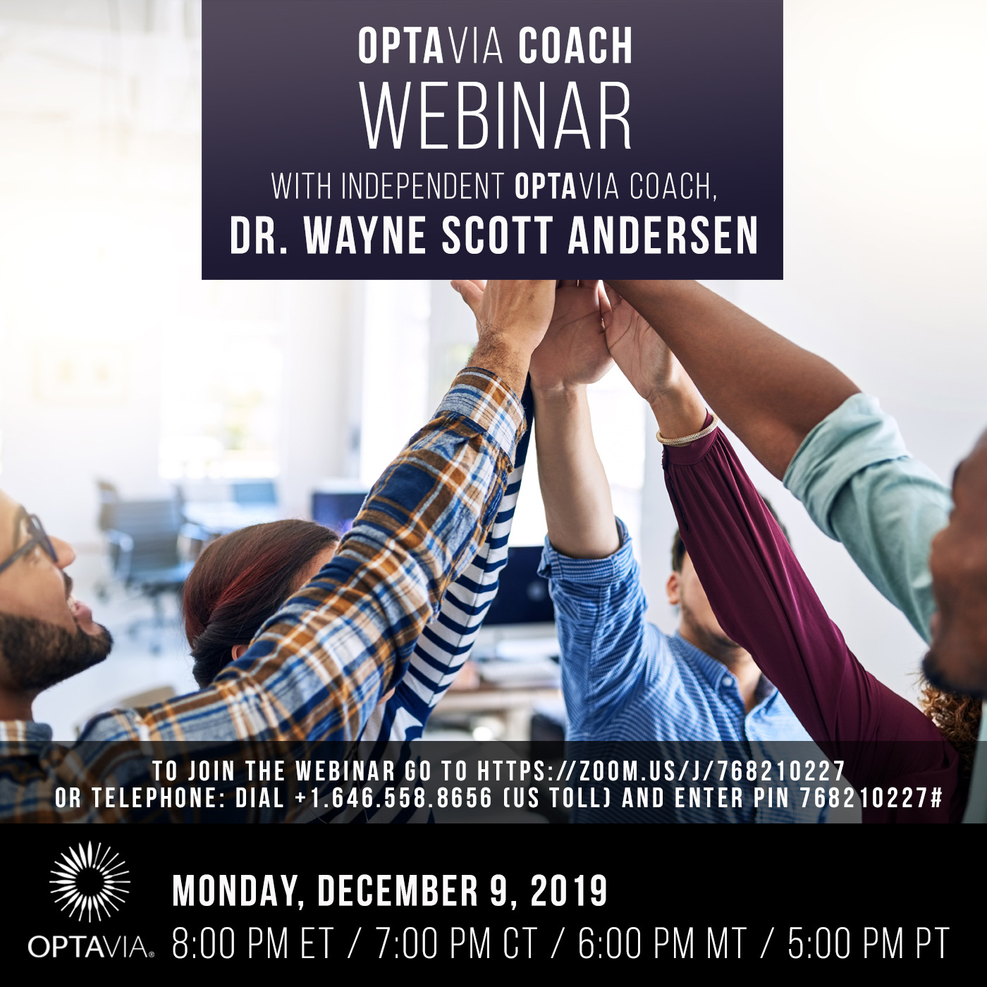 OPTAVIA Coach Webinar 12.9.19