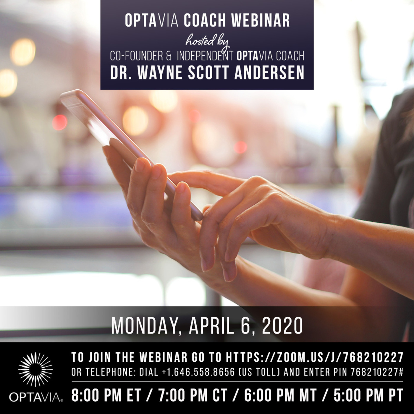 OPTAVIA Coach Webinar 04.06.20