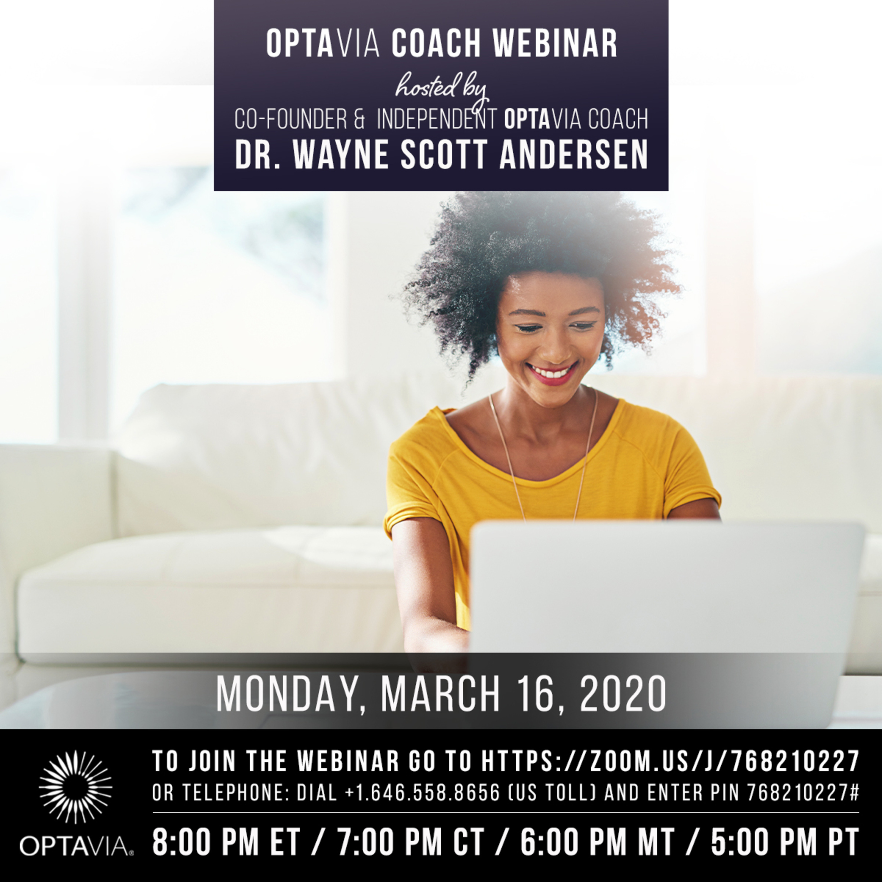 OPTAVIA Coach Webinar 3.16.20