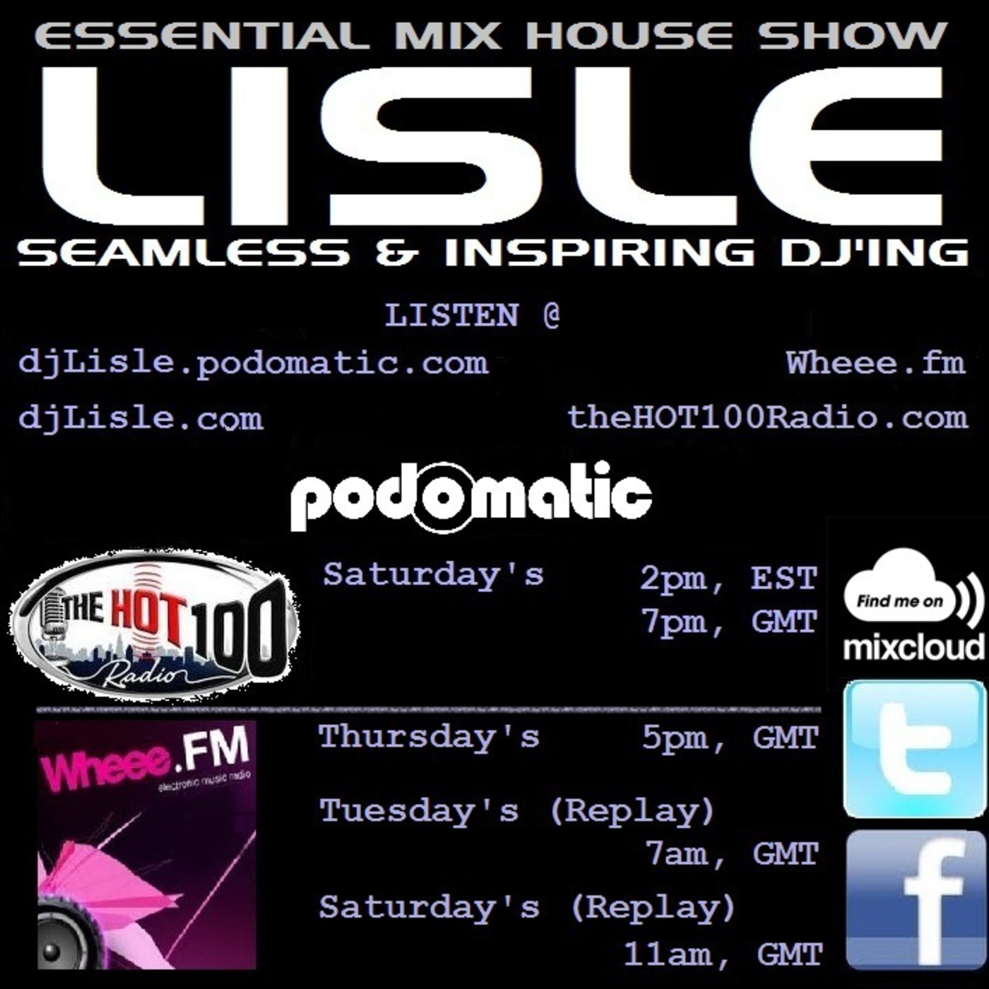 Essential Mix @ theHOT100radio.com & Wheee.fm 3/3/12 Hour 1