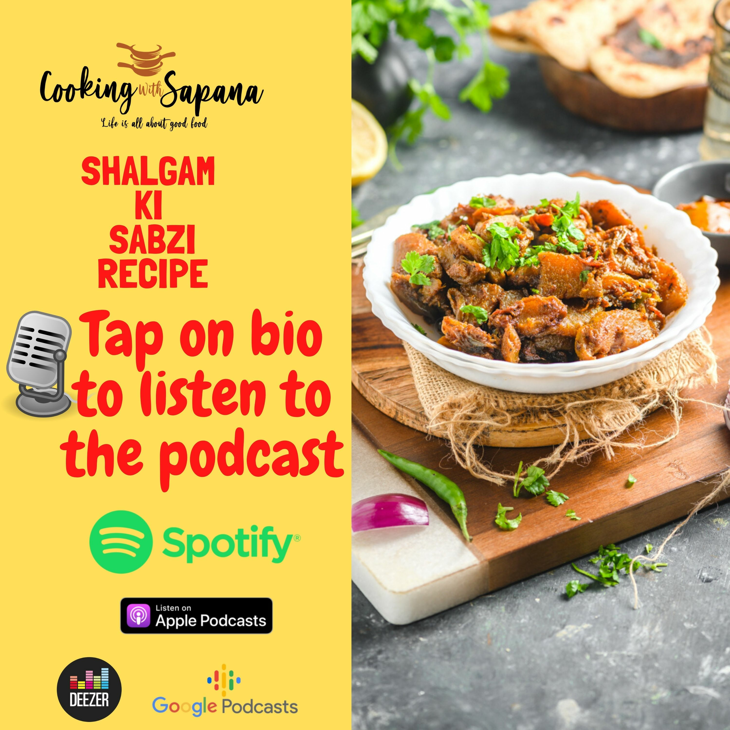 CookingWithSapana\'s Podcast