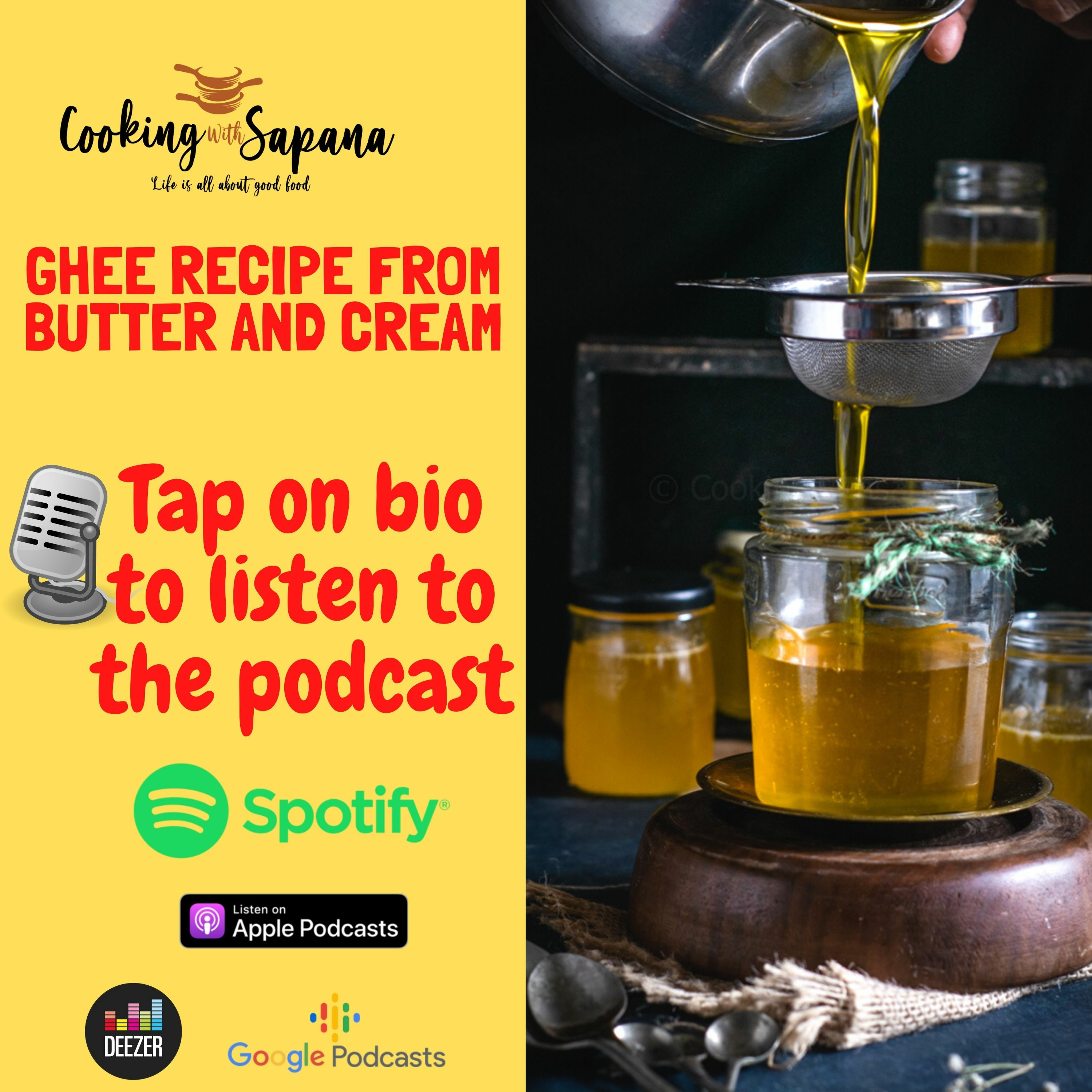 CookingWithSapana\'s Podcast