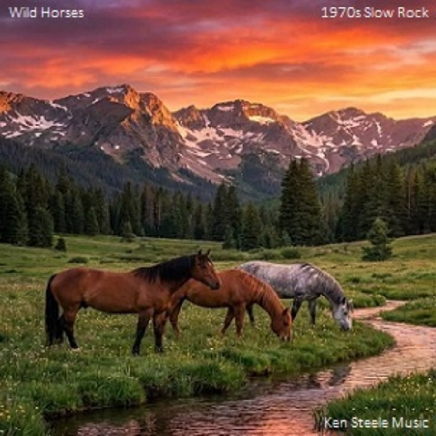 Wild Horses (1970s Slow Rock) episode artwork