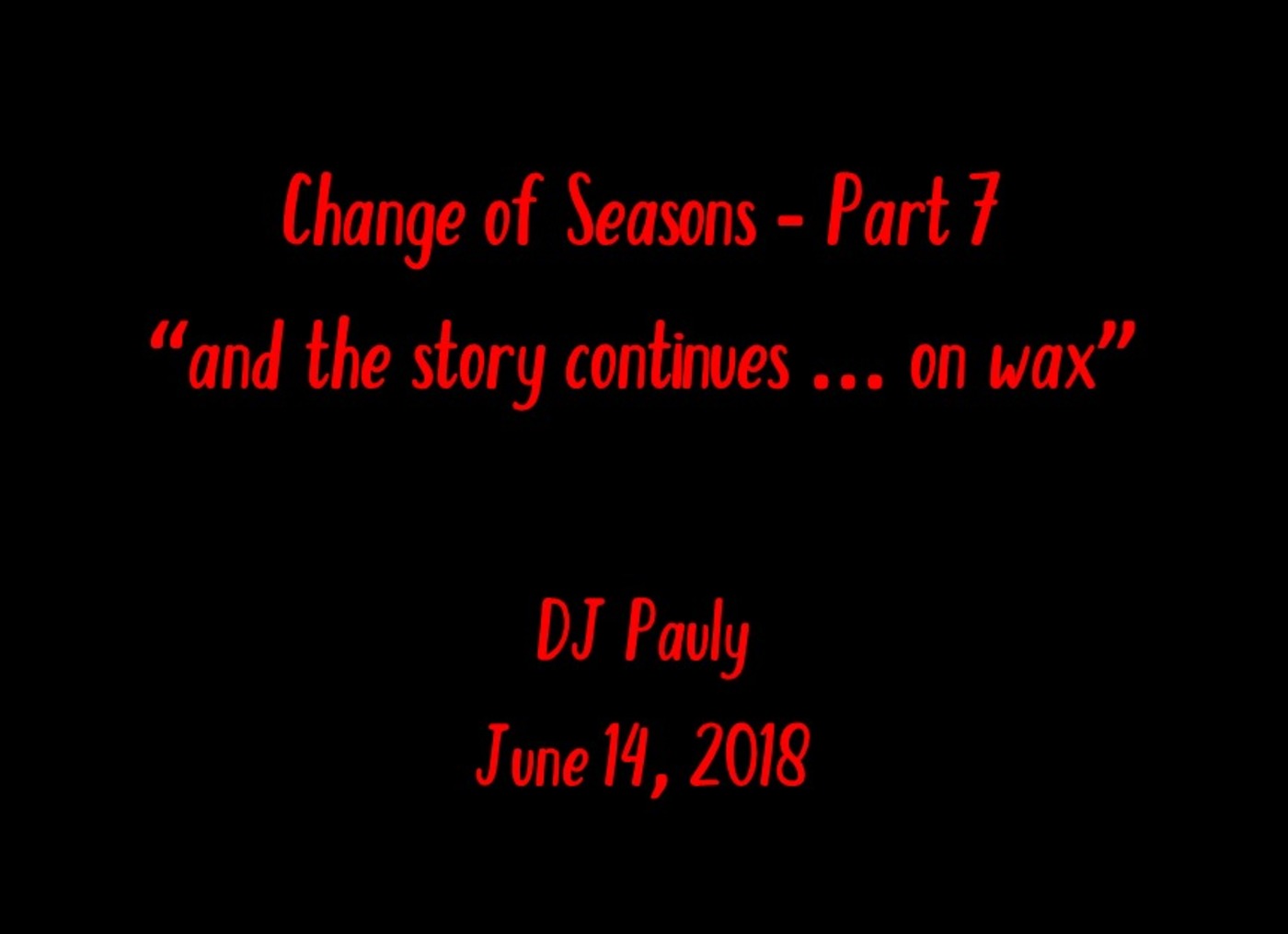 DJ Pauly\'s Deep House Lounge