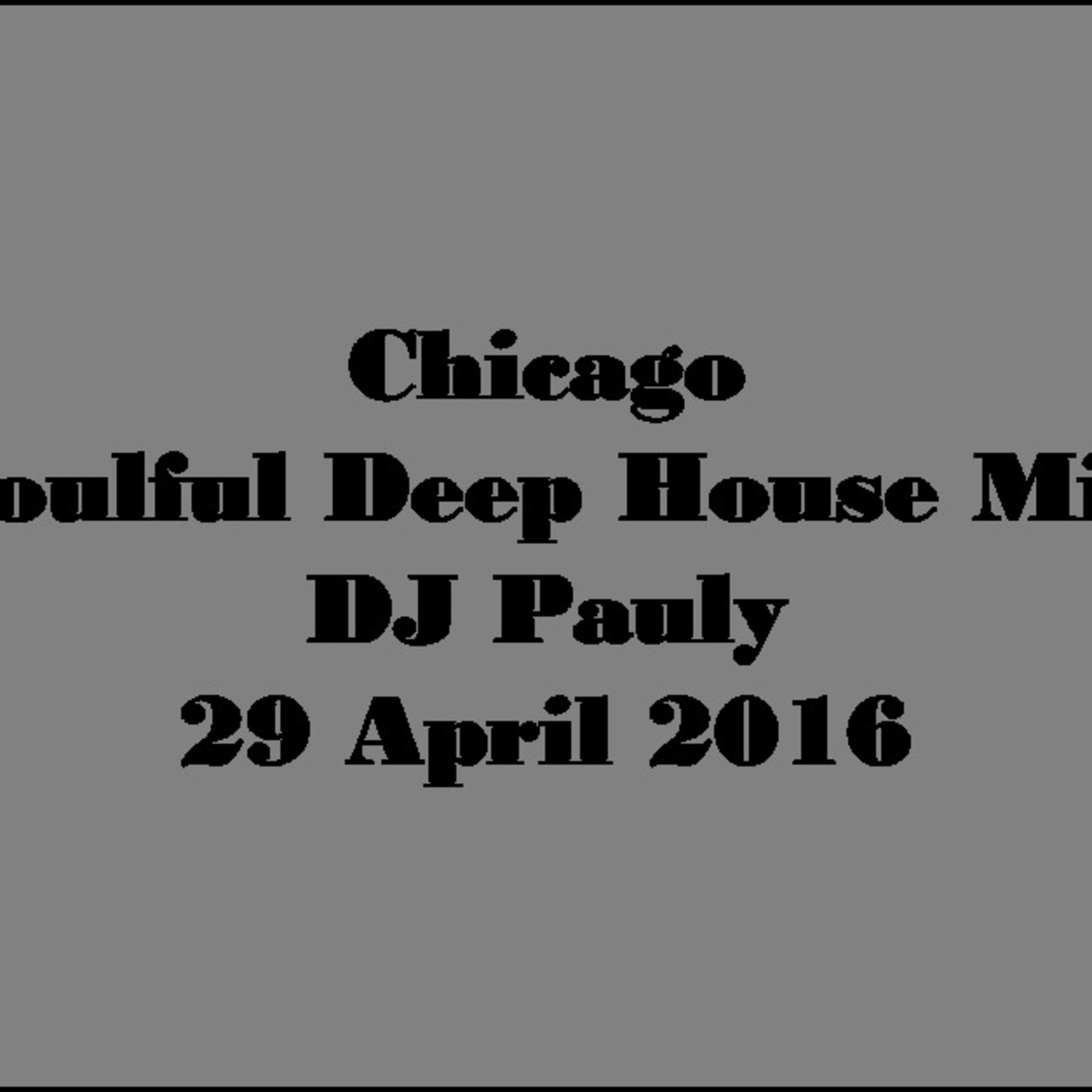 DJ Pauly\'s Deep House Lounge
